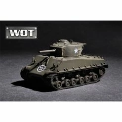 Trumpeter 7168 - 1/72 US M4A3E8 With 105mm M4