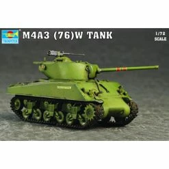 Trumpeter 7226 - 1/72 M4A3 76(W) Tank