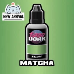 Turbo Dork Matcha Metallic Acrylic Paint - 20ml Bottle