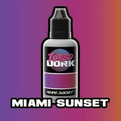 Turbo Dork Miami Sunset Turboshift Acrylic Paint - 20ml Bottle