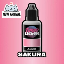 Turbo Dork Sakura Metallic Acrylic Paint - 20ml Bottle