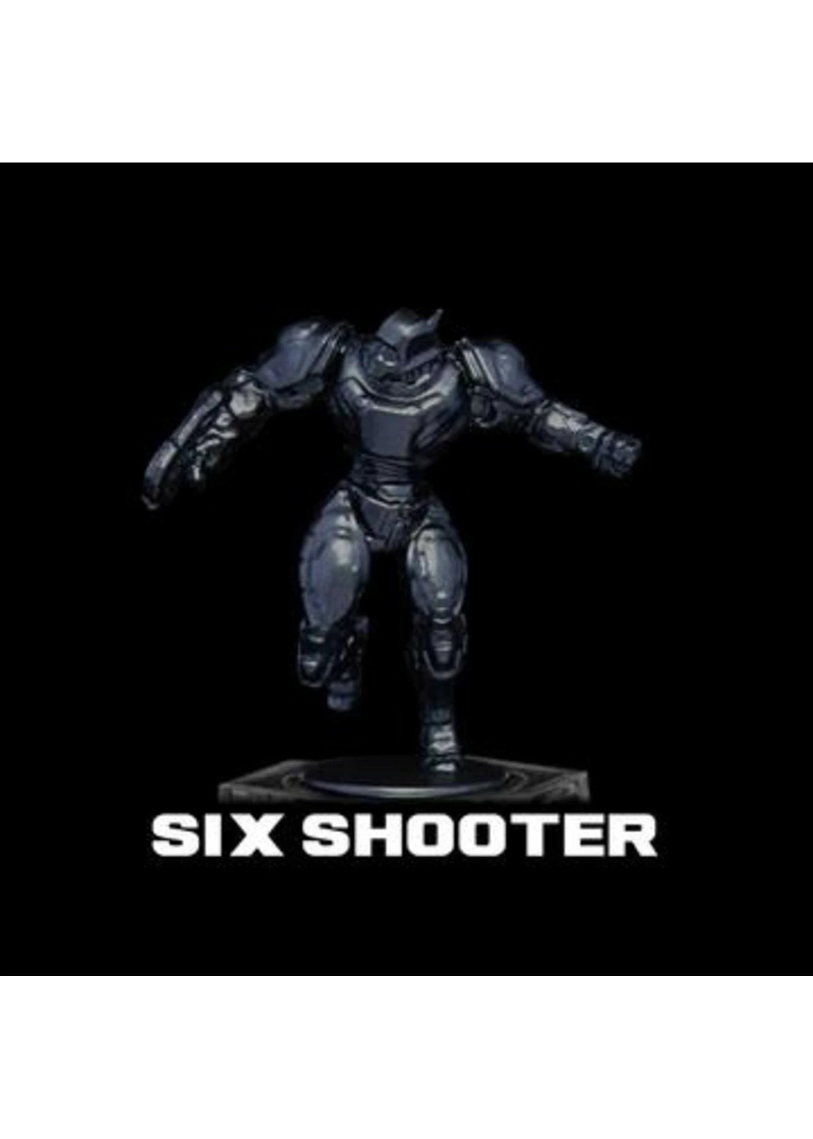 Turbo Dork Six Shooter Metallic Acrylic Paint - 20ml Bottle - Image 2