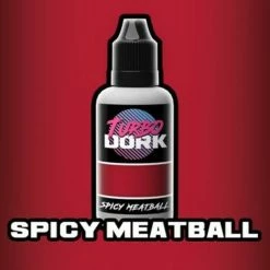 Turbo Dork Spicy Meatball Metallic Acrylic Paint - 20ml Bottle