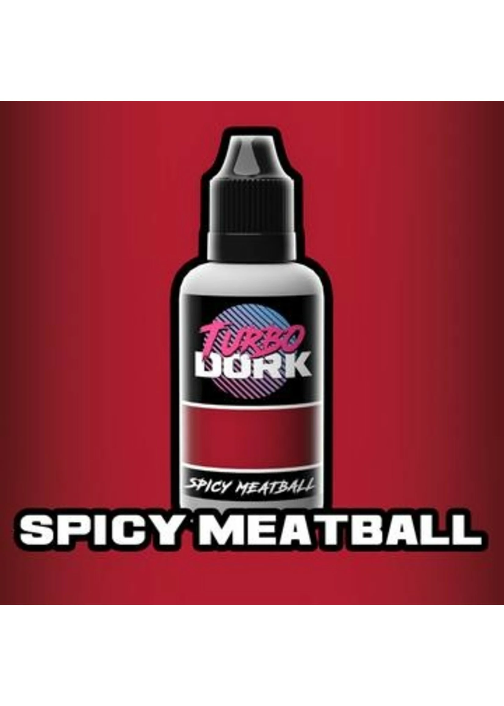 Turbo Dork Spicy Meatball Metallic Acrylic Paint - 20ml Bottle