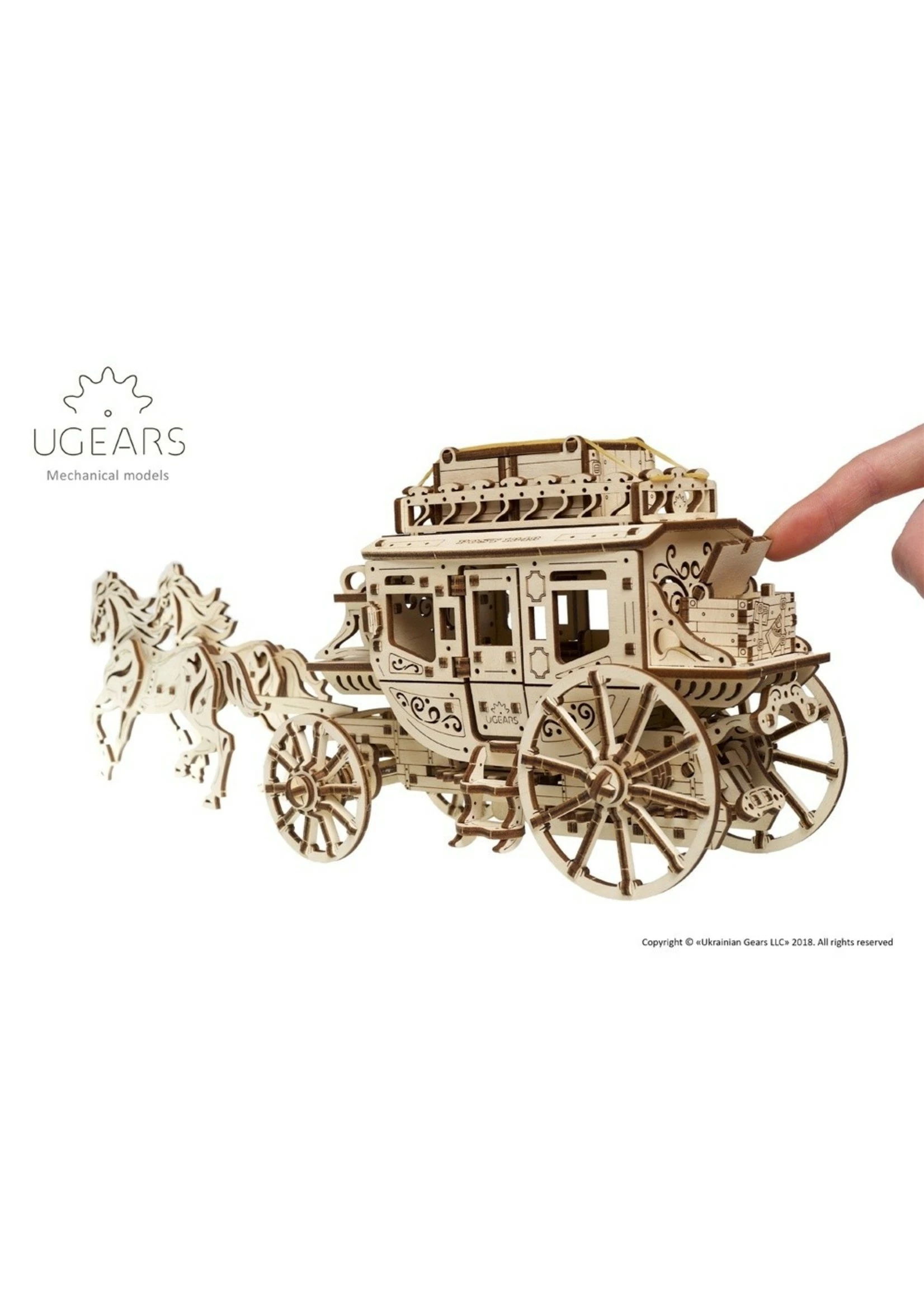 UGEARS Stagecoach - Image 3