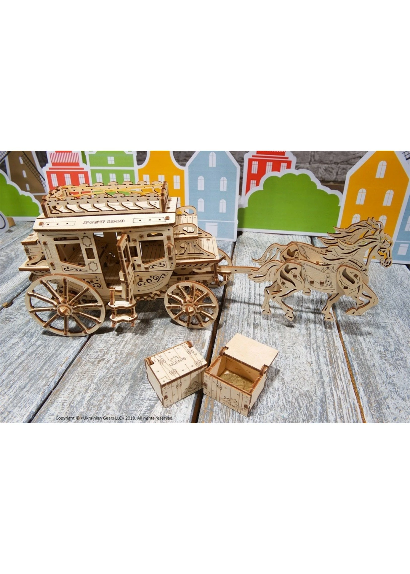 UGEARS Stagecoach - Image 5