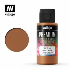 Vallejo 62.016 - Premium Airbrush Color Dark Ochre - 60ml