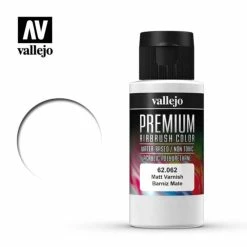 Vallejo 62.062 - Premium Airbrush Color Matt Varnish - 60ml