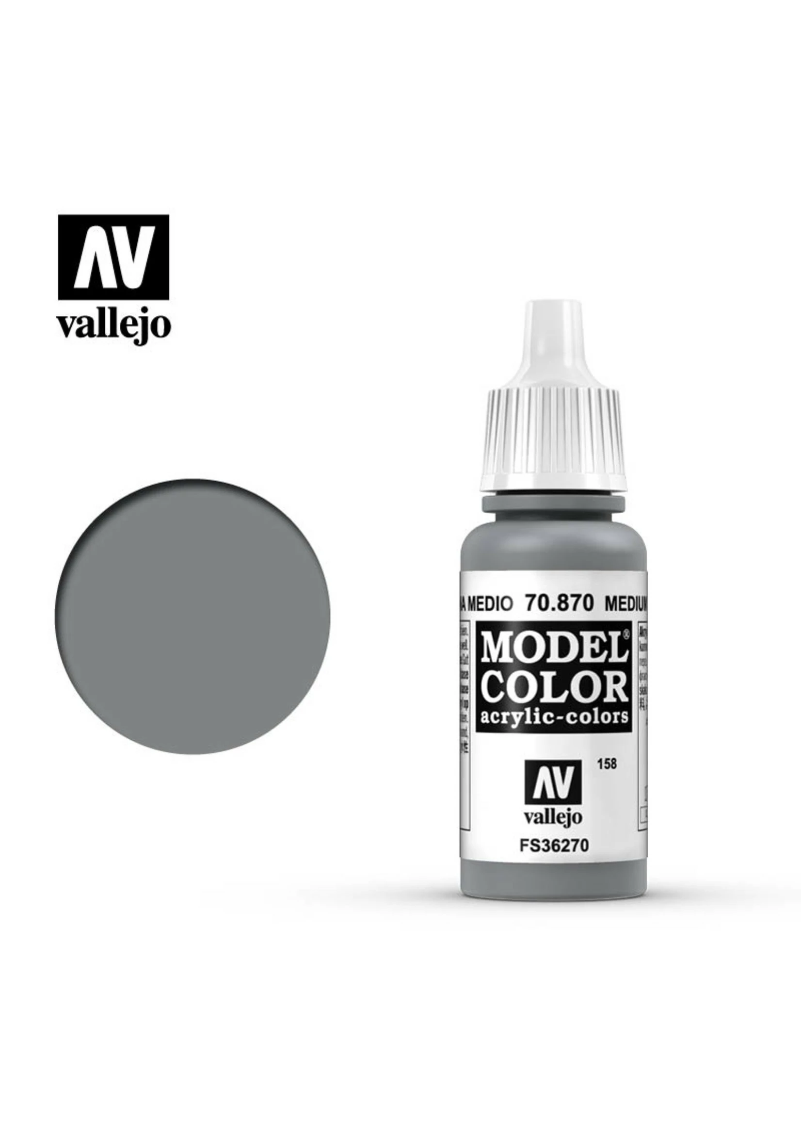Vallejo 70.870 - Model Color Medium Sea Grey