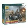 Zvezda 6142 - 1/72 German Motorcycle R-12