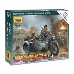 Zvezda 6142 - 1/72 German Motorcycle R-12
