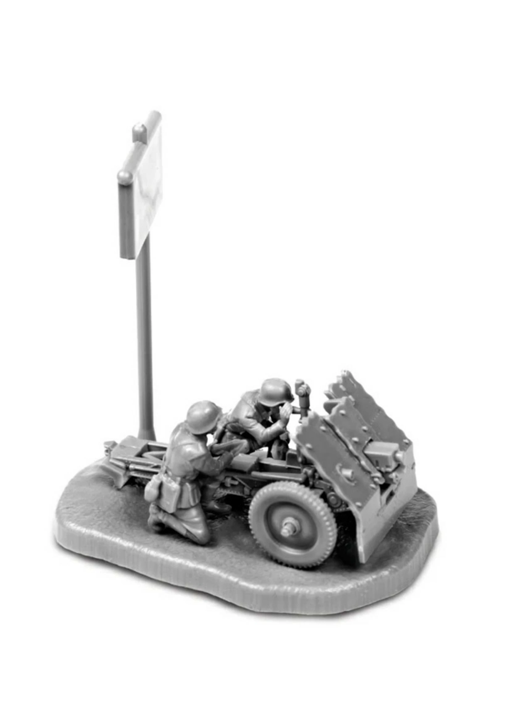 Zvezda 6156 - 1/72 German 75mm Infantry Gun - Image 2
