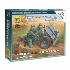 Zvezda 6156 - 1/72 German 75mm Infantry Gun