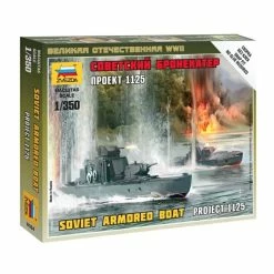 Zvezda 6164 - 1/350 Soviet Armored Boat Project 1125