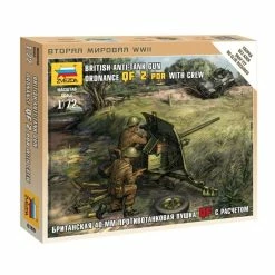 Zvezda 6169 - 1/72 British QF 2-PDR Anti-Tank Gun
