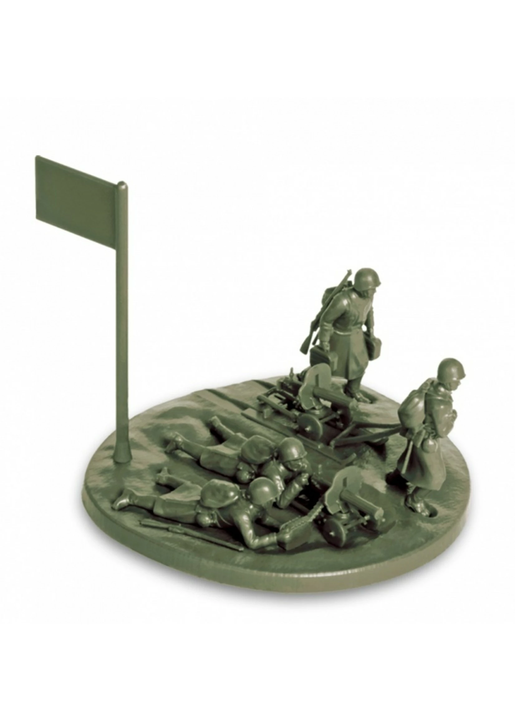 Zvezda 6220 - 1/72 Soviet Machine Gun With Crew - Image 2