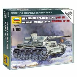 Zvezda 6251 - 1/100 German Panzer IV Ausf.H