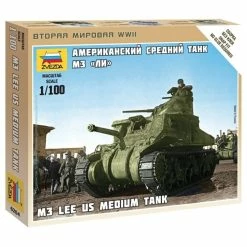 Zvezda 6264 - 1/100 U.S. Medium Tank M3 Lee