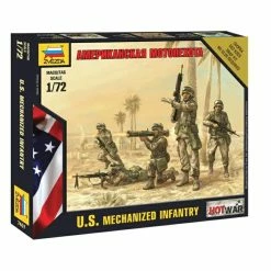 Zvezda 7407 - 1/72 U.S. Mechanized Infantry