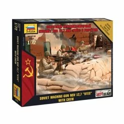Zvezda 7411 - 1/72 Soviet Machine Gun With Crew